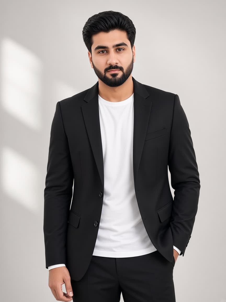 Professional portrait of Saifullah Khalid wearing a dark blazer.